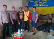 Polsek Cendana Enrekang Kawal Penyerahan Bantuan PKH Warga Kurang Mampu