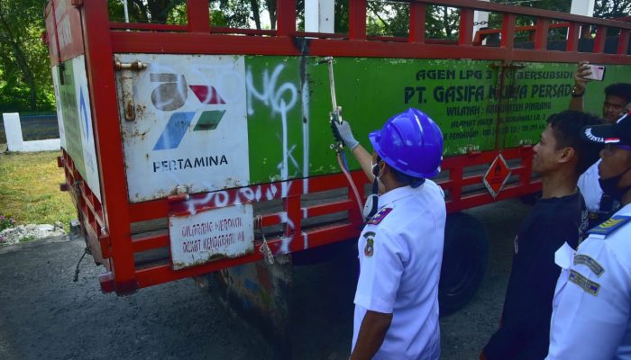 Normalisasi Kendaraan di UPPKB Datae, Kadishub Sidrap: Pemkab Dukung Zero ODOL 2023