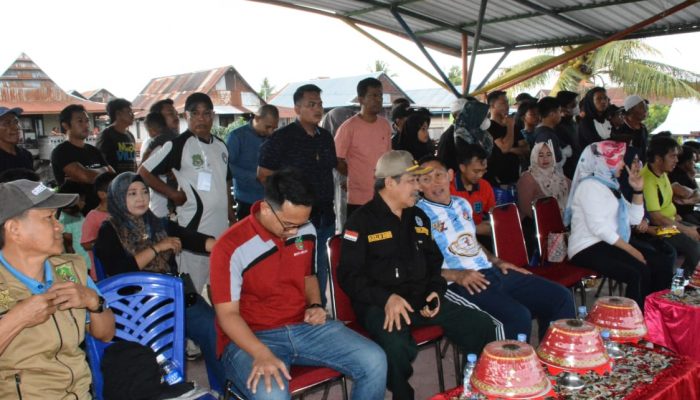 Kapolres Sidrap Hadiri Pertandingan Final Sepak Bola Liga Desa di Tellu Limpoe