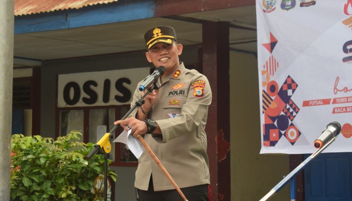 Kapolres AKBP Erwin Syah Resmi Buka Festival Olahraga dan Seni di SMAN 4 Sidrap
