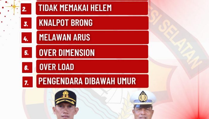 Satlantas Polres Sidrap Akan Kembali Berlakukan Tilang Manual, Ini Pelanggaran Yang Diincar