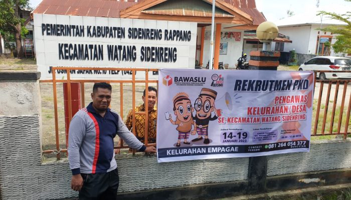 Bawaslu Sidrap: Sabtu-Minggu, Perekrutan Pengawas Kelurahan/Desa Tetap Dibuka