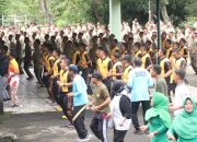 Sinergitas TNI-Polri dan Pemkot Parepare Lewat Senam SKJ 88 dan Jalan Sehat 