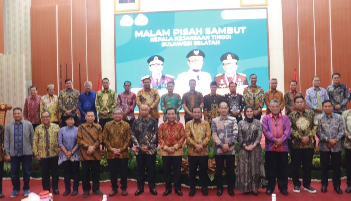Malam Pisah Sambut Kepala Kejaksaan Tinggi Sulsel