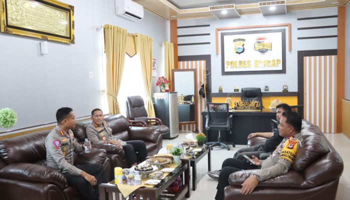 Dalam Rangka Ops Keselamatan Pallawa, Kapolres Sidrap Terima Kunjungan Dirlantas Polda Sulsel