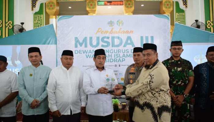 Bupati Sidrap Harap Kolaborasi Harmonis Wahdah Islamiyah dalam Pembinaan Keagamaan