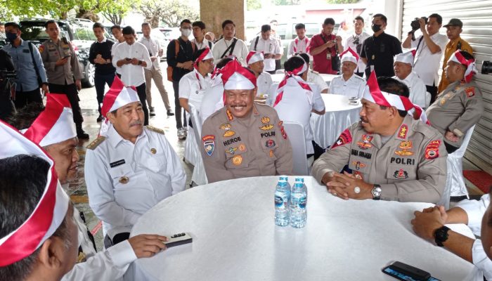 Bupati Sidrap Sarapan Bareng Tiga Pilar Kamtibmas Sulsel