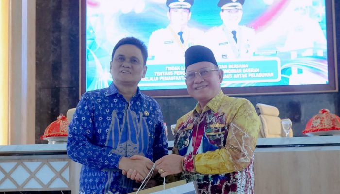 Bupati Barru Terima Kunker Bupati Kotabaru Kalsel 