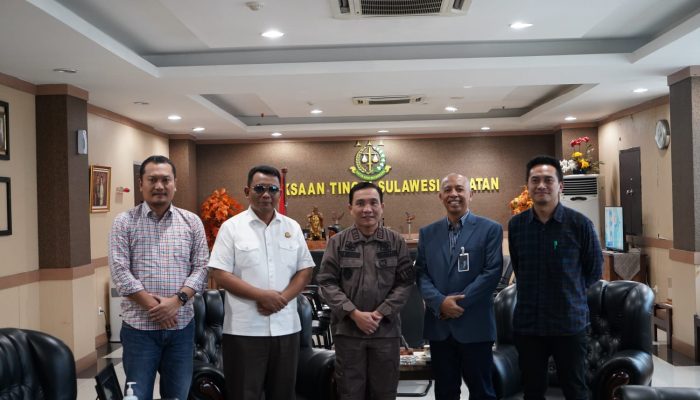 Pimpinan Wilayah BRI Berkunjung ke Kantor Kejati Sulsel, Bahas Kejahatan Perbankan