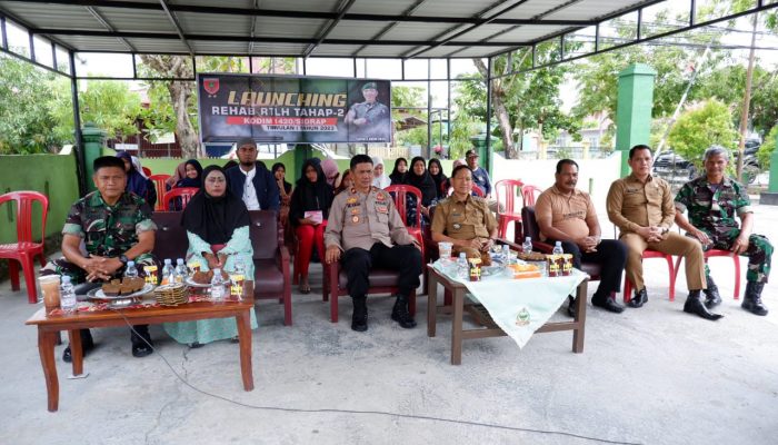 Pangdam XIV Hasanuddin Launching Rehab RTLH Tahap 2 Triwulan 1 Tahun 2023