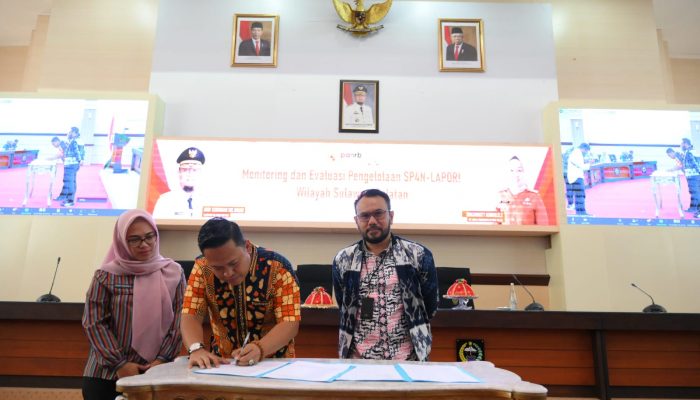 SP4N-LAPOR Pemkab Barru Urutan Pertama Se-Sulsel