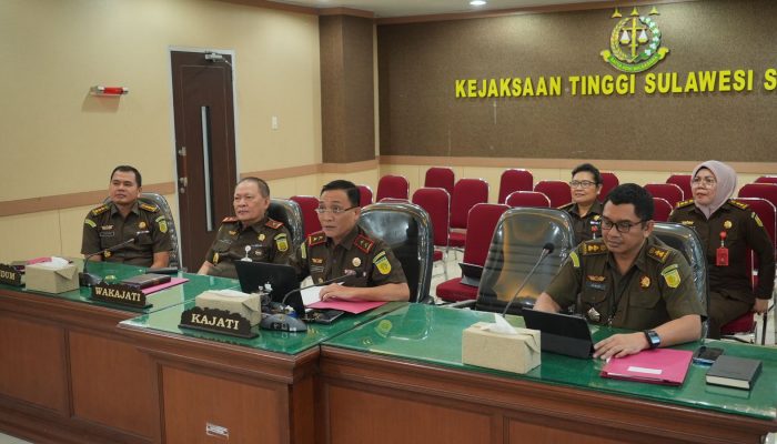Kajati Sulsel Ikuti Ekspose 3 Perkara Pengajuan Restoratif Justice