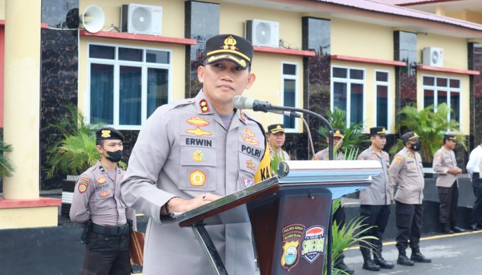 AKBP Erwin Syah Ajak Warga Sholat Id di Mapolres Sidrap