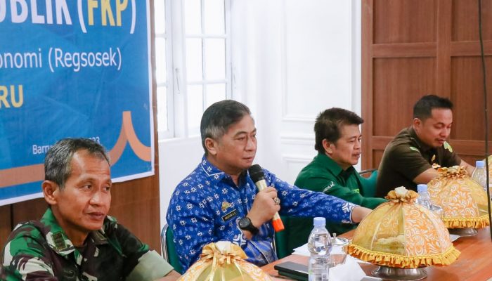 Rakorda FKP, Sekda Abustan Sambut Baik Pendataan Regsosek BPS 2023