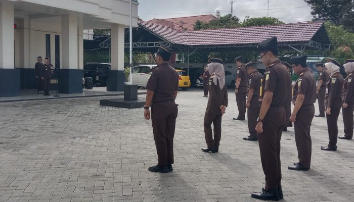 Kejaksaan Negeri Sidrap Upacara Peringatan Hari PERSAJA