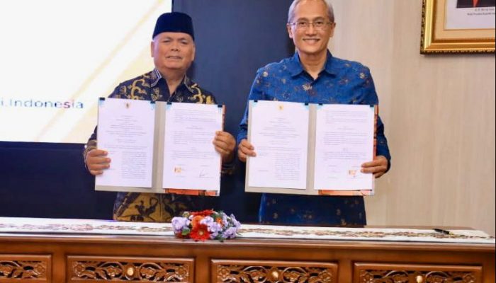 Muslimin Bando Teken MoU dengan Kemenaker, Dapat Bantuan Modal dan Latihan Kerja