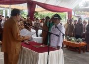 Bupati Sidrap, Dollah Mando Lantik PAW Amiruddin Jadi Kepala Desa Akaaka’e