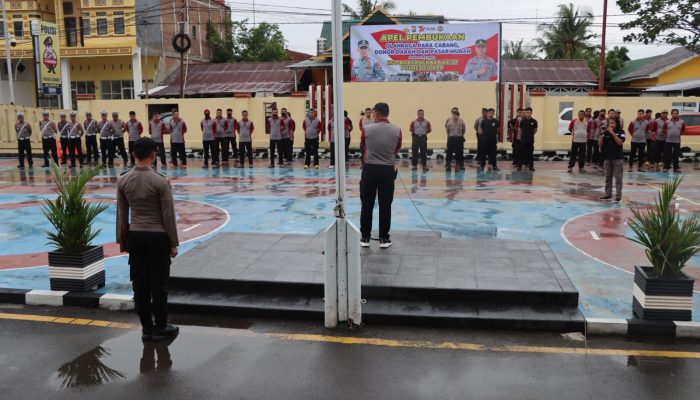 Kapolres Sidrap Buka Secara Resmi Berbagai Cabang Olahraga Internal