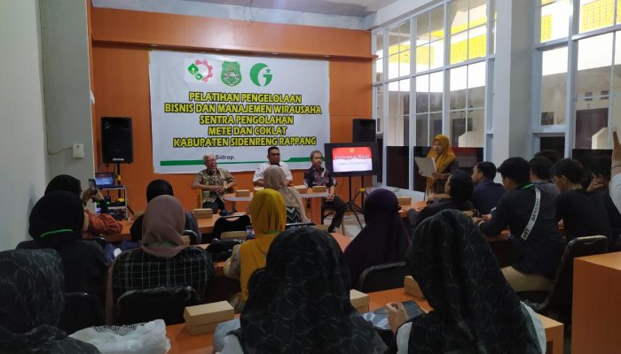 Disperindag Sidrap Kolaborasi Ganggawa Institut Gelar Diklat Kewirausahaan Makanan Olahan