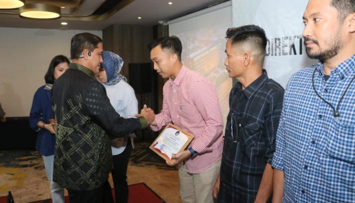 Polres Sidrap Terima Penghargaan Terbaik I Deklarasi dan Kampung Tanggu Anti Narkoba