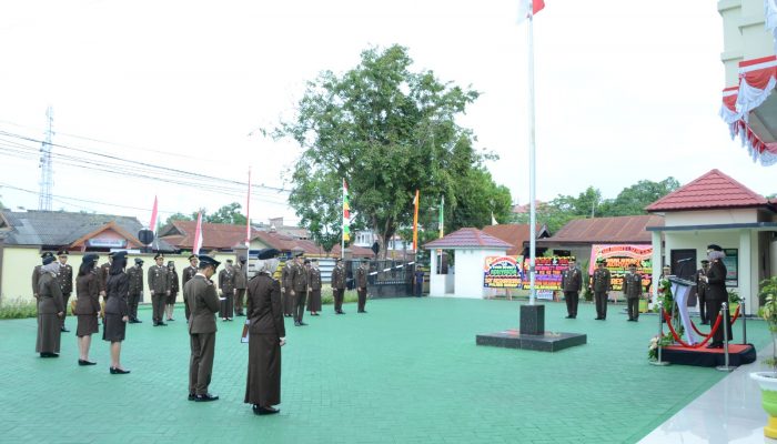 Kajari Sidrap Pimpin Upacara HUT Adhyaksa ke-63