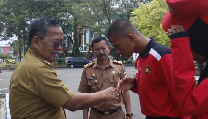 Wakil Bupati Pinrang Buka Pelatihan Paskibraka
