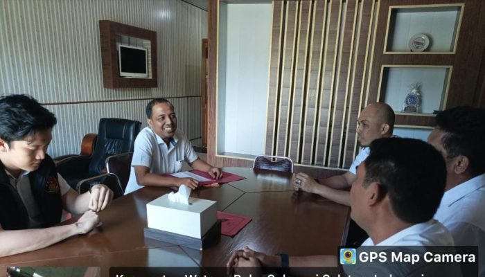 Tipikor Polres Sidrap Melakukan Kordinasi dan Pendampingan di Dinas PU
