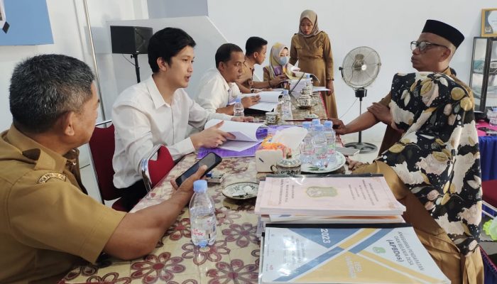 Tipikor Polres dan Inspektorat Sidrap Evaluasi Penggunaan Dana Desa