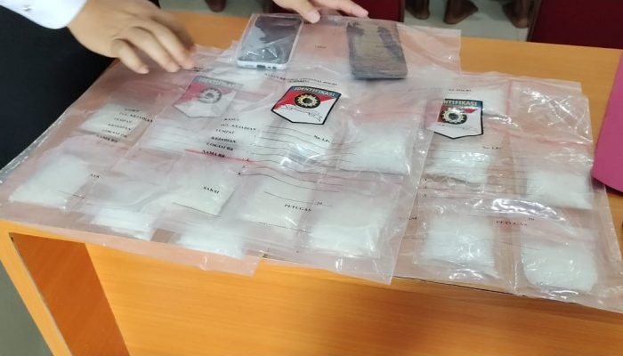 Polisi Gagalkan Peredaran Sabu 1 Kg di Sidrap