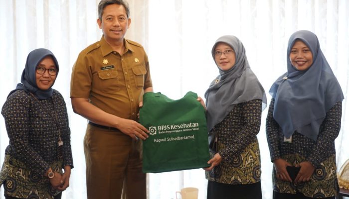 Pj Sekprov Sulsel Bahas Target Akreditasi RS dengan BPJS Kesehatan