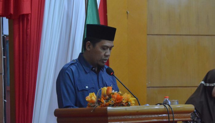 Fraksi DPRD Sidrap Sampaikan Pemandangan Umum Terhadap Dua Ranperda Prakarsa Pemda