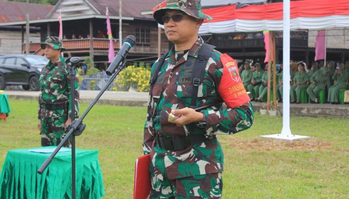 Dandim 1420 Sidrap Terus Mendorong Semangat Satgas TMMD ke-118 di Desa Kalempang