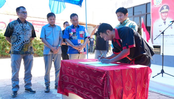 Pemprov Sulsel Hibahkan Rp400 Juta untuk BLK Kejuruan Las FSPBI – KSN