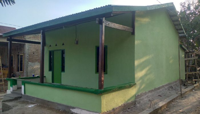 Alhamdulillah, Rumah Bapak Nasir di Desa Kalempang Rampung Direhab Satgas TMMD ke-118