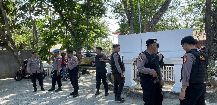 Jelang Pemilu, Sat Samapta Polres Sidrap Rutin Gelar Patroli Mobile