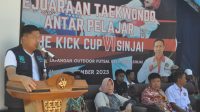 Kadis Pendidikan Sinjai Buka Kejuaraan Taekwondo antar Pelajar The Kick Cup IV Sinjai