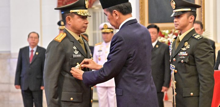 Jenderal TNI Agus Subiyanto Resmi Dilantik sebagai Panglima Tentara Nasional Indonesia
