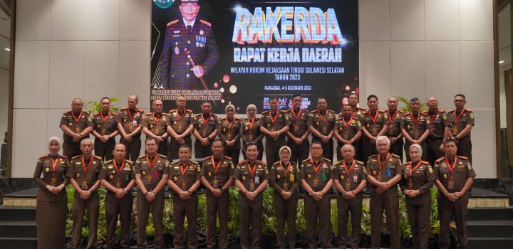 Leonard Eben Ezer Buka Rakerda Kejaksaan Tinggi Sulsel 2023