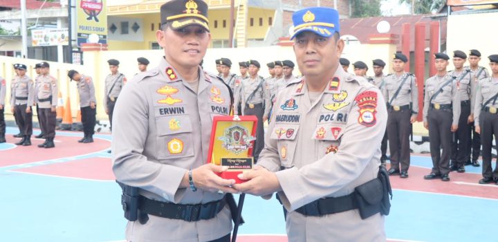 Kepada Siswa, Kapolres Sidrap: Jadilah Insan Polri yang Profesional