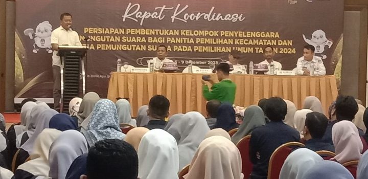 Persiapan Perekrutan KPPS, KPU Gelar Rakor Bersama PPK dan PPS