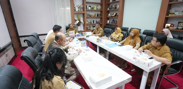 Jelang Nataru, Pj Sekprov Pimpin Rakor Tindak Lanjut Inflasi Daerah