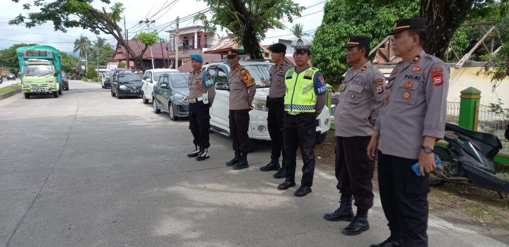 Terjunkan 90 Personel, Polres Barru Amankan 3 Titik Kampanye