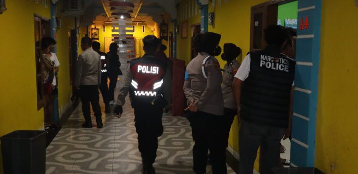 Cegah Prostitusi, Personel Polres Sidrap Melakukan Razia di Tempat Penginapan dan Kos Kosan