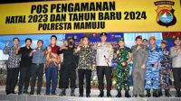 Jaga Kondusifitas Wilayah, Pj Gubernur Sulbar, Zudan Bersama Forkopimda Pantau Pos Pengamanan Natal dan Tahun Baru