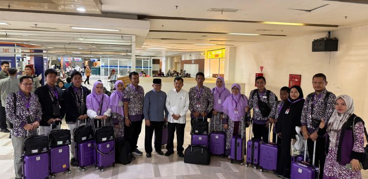 Dilepas Mantan Wapres, Direksi Kalla Group Umroh Bersama An-Nur Maarif