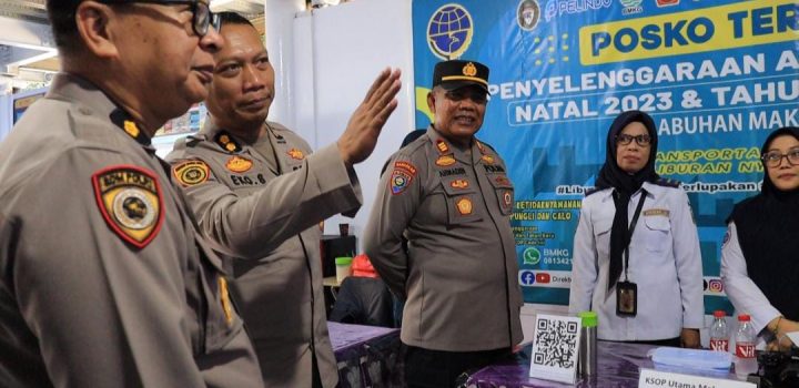 Biro SDM Polda Sulsel Kunjungi Pospam Ops Lilin 2023 di Makassar