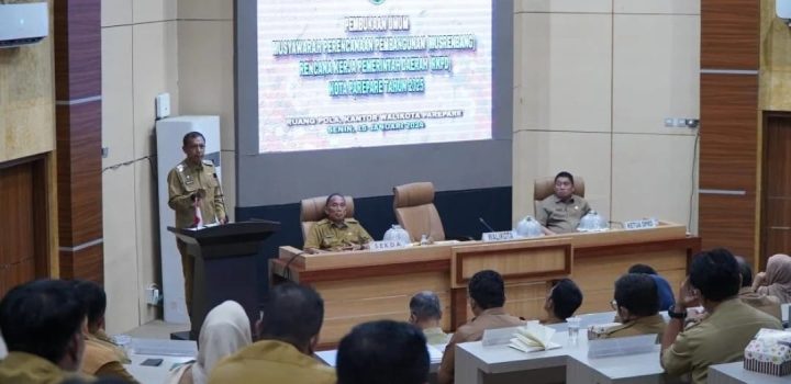 Musrembang RKPD Parepare, Pj Wali Kota Minta Hal Ini Jadi Prioritas