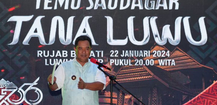 Pj Gubernur Sulsel Harap Saudagar Tana Luwu Pulang Kampung Berinvestasi