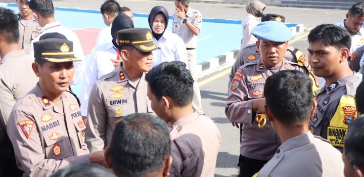 Pelaksanaan Gaktibplin, AKBP Erwin Syah: Sebelum Melayani Masyarakat Anggota Ditertibkan Terlebih Dahulu