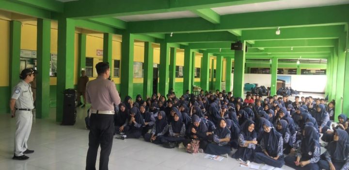 Perkuatan Harkamseltibcar Lantas, Ini yang Dilakukan Sat Lantas Polres Sidrap